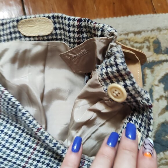 Vintage Old England Daks Of London Wool Skirt - Picture 6 of 14